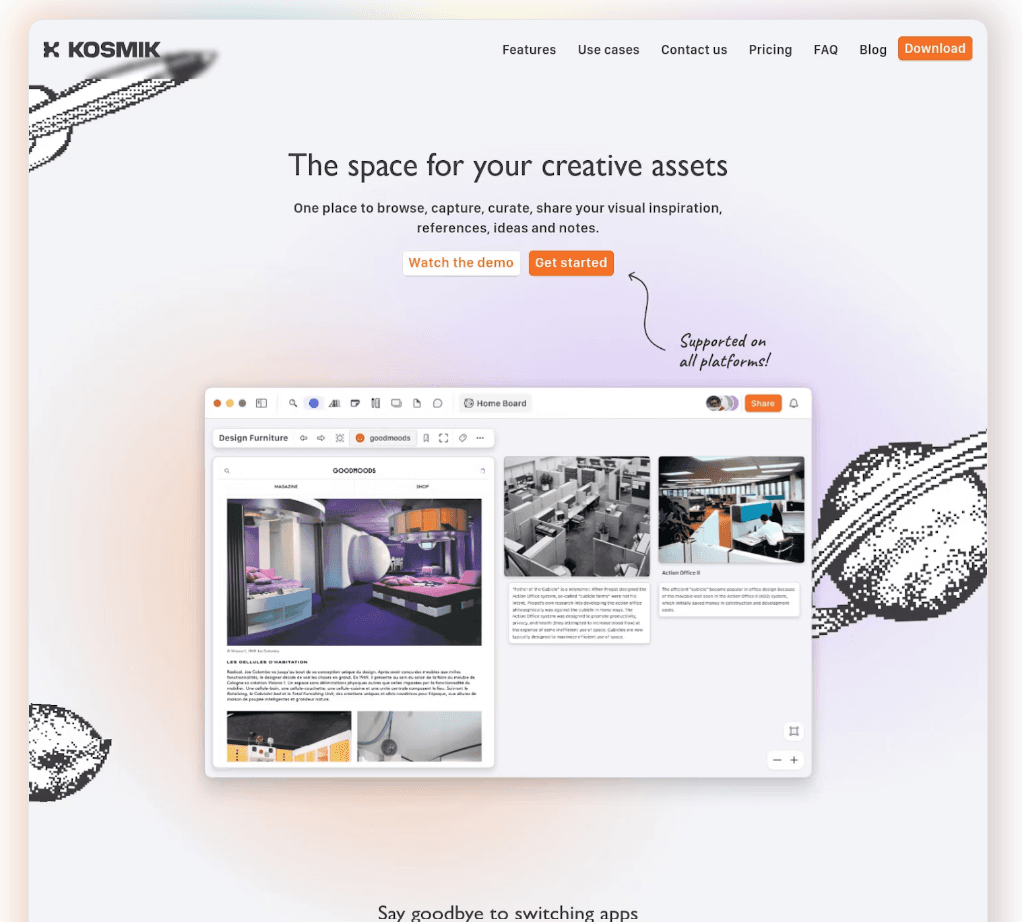 Generated with UseFrame landing page design